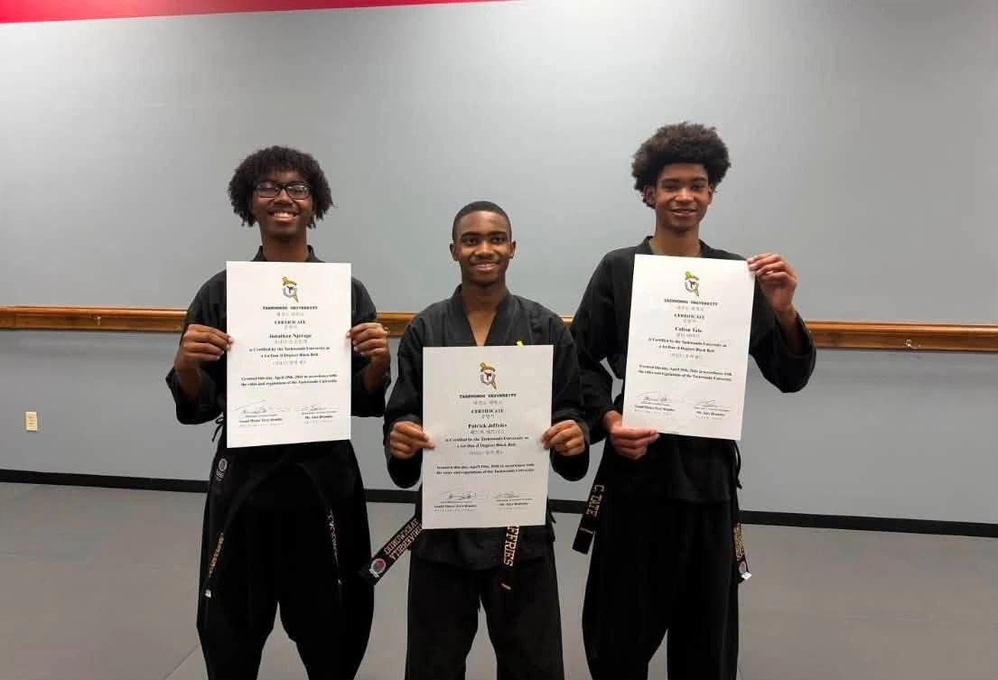 Congratulations to Our Newest Black Belts